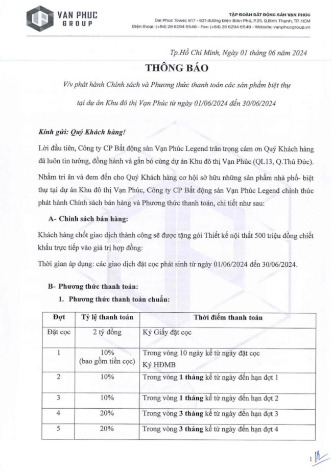 phuong thuc thanh toan van phuc city