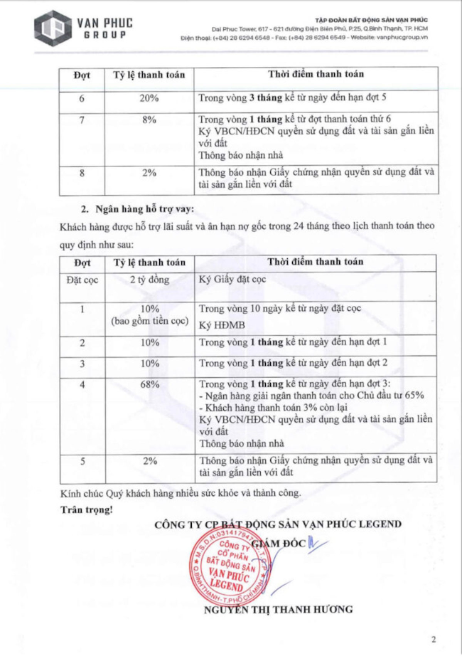 phuong thuc thanh toan van phuc city