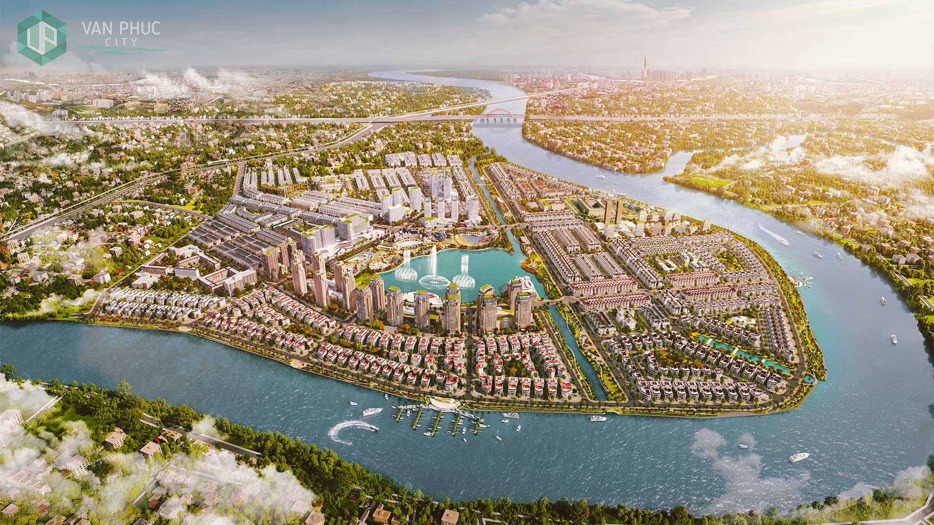 phối cảnh vạn phúc city