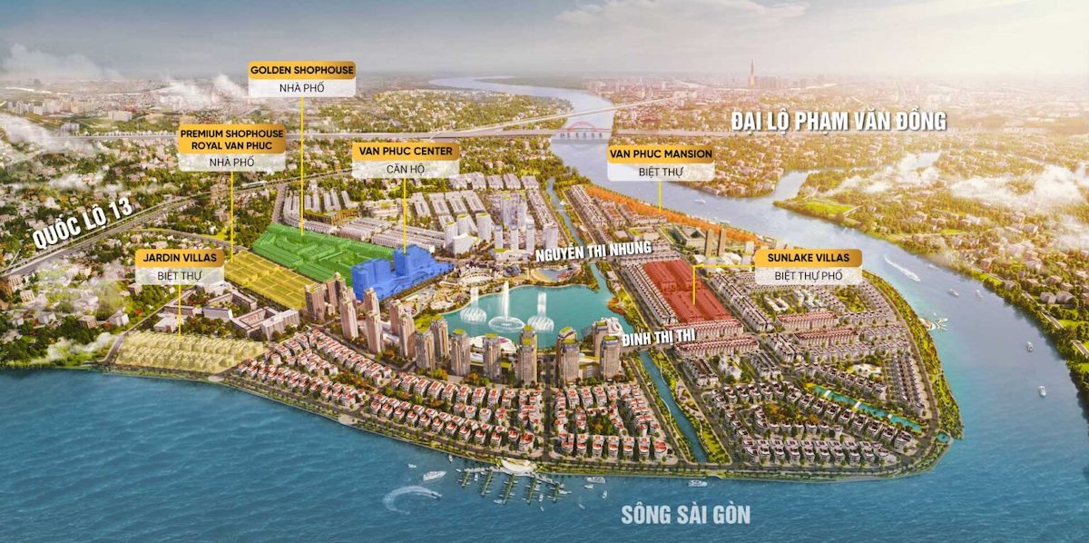 tiện ích vạn phúc city