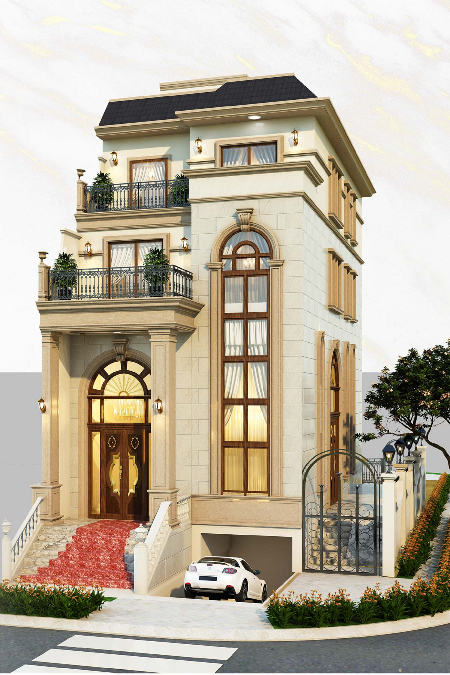 thiết kế Biệt thự Jardin Vạn Phúc