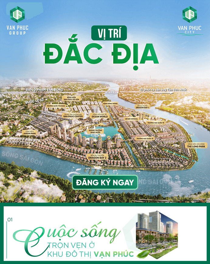 lý do chọn. Dự án Vạn Phúc City